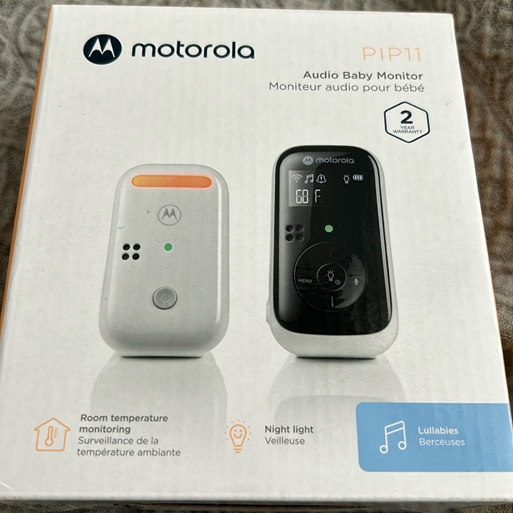 Motorola audio baby monitor